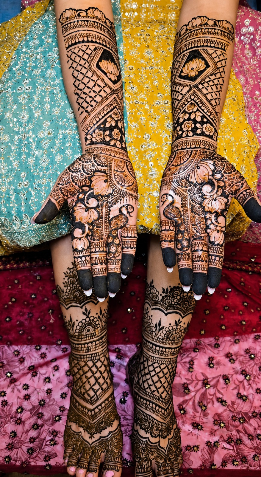 Custom Portrait Mehendi
